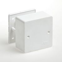 Коробка универсальная для кабель-канала Рувинил 85x85x45 белый 65015 картинка 